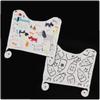Baby Lätzchen Handtücher Baby Lätzchen Quadratisch Baumwolle Neugeborenen Kleidung Säuglingskleidung Cartoon Druck Babyzubehör Bandana Lätzchen Spucktücher