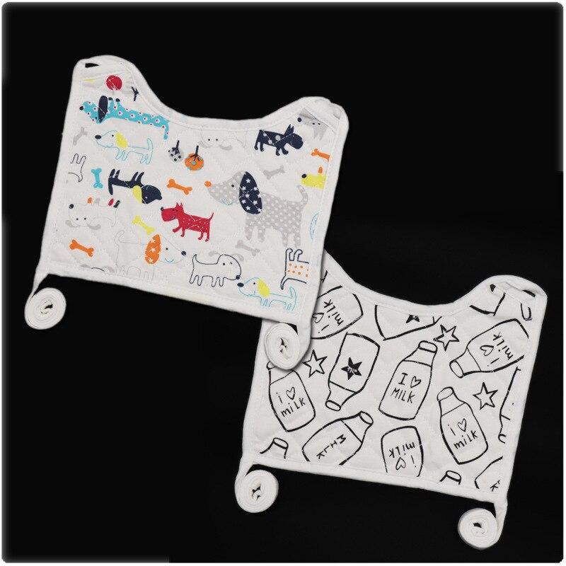 Baby Lätzchen Handtücher Baby Lätzchen Quadratisch Baumwolle Neugeborenen Kleidung Säuglingskleidung Cartoon Druck Babyzubehör Bandana Lätzchen Spucktücher