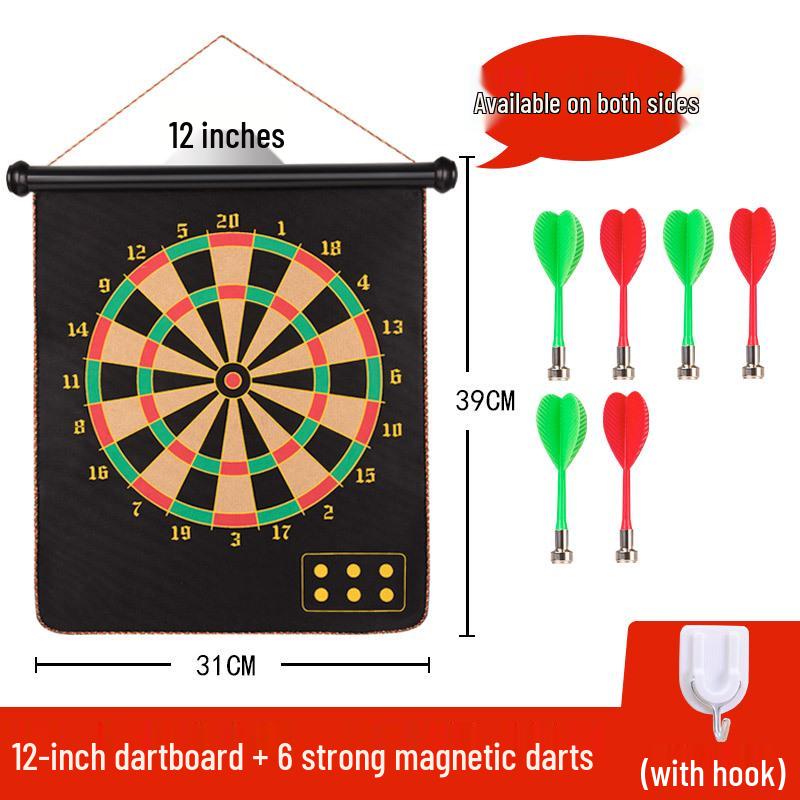 Magnetic Dartboard Set for Home Use - Children s Toy, Indoor Target Competition Set