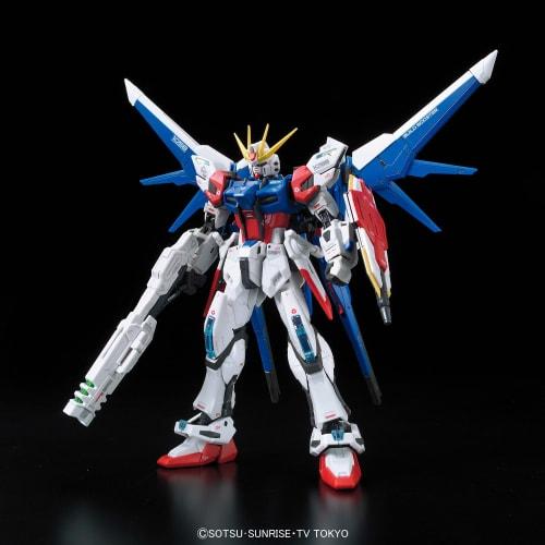 RG Gundam Build Fighters GAT-X105B/FP Build Strike Gundam Full Package 1/144 Scale Pre-Colored Plastic Model