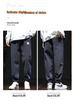 Men's Plus Size Korean-Style Loose Cuffed Jeans - Trendy Casual Nine-Point Pants