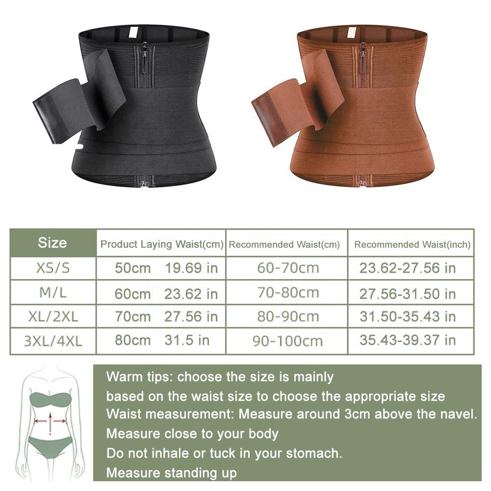 New Design Detachable Adjustable Plus Size Tummy Belt Waist Trimmer