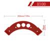 Plastic R100-R300 Radius Jig Woodworking Router Templates Arc Angle Positioning Template Corner Radius Reusable Positioning Tool