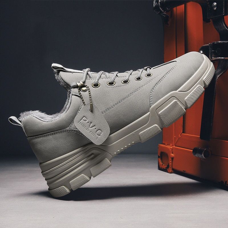 

Мужские зимние ботинки на меху, теплые, мужская обувь, модные универсальные ботинки-тимберленды с низким верхом, мужские повседневные ботинки Мартин 39