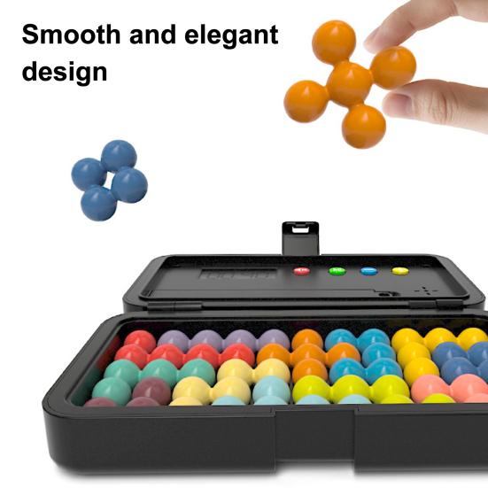 Kids Educational Puzzle Toy with Timer Hand-Eye Coordination Logic Training Puzzle Challenge Board Game Toddler Brain Teaser Puzzle Game Box