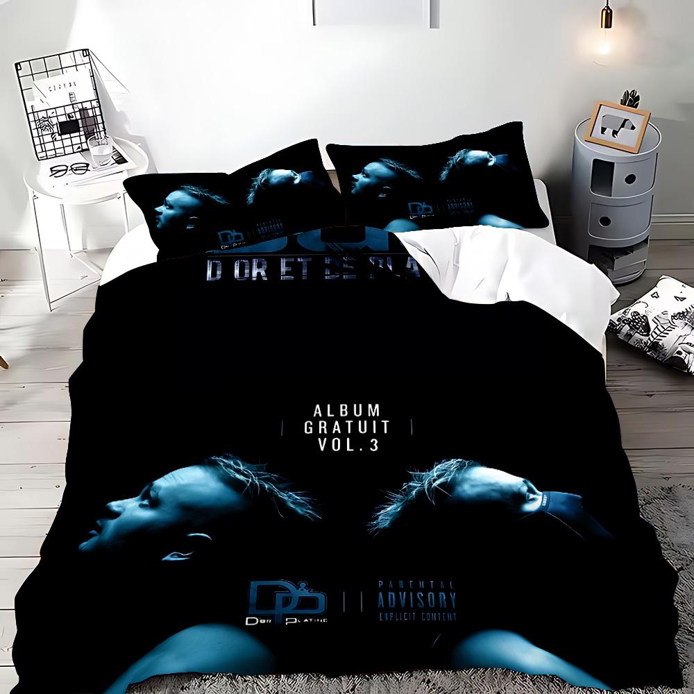 Raper JuL C'est Pas Des Lol Duvet Pilowcase Beding Set Adult People Boy Girl Bedrom Decoration Children Single Double Large Sized Dimensions