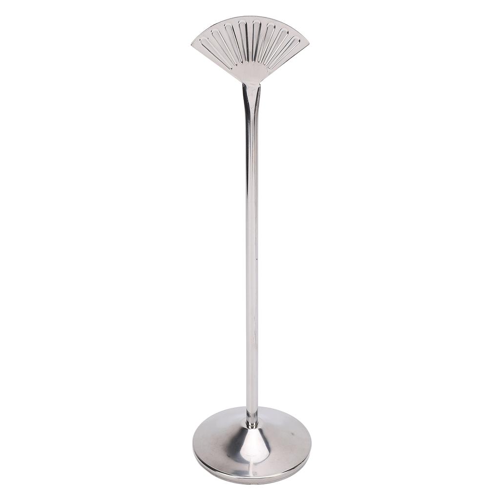 Place Card Holder Stainless Steel Table Number Holder for Photo Sign Wedding Party Office Fan Shape