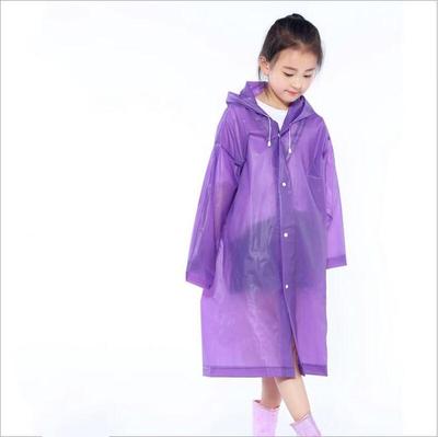 Li Shen Children's Reusable EVA Raincoat