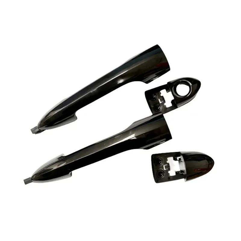 Peças Automotivas Maçaneta Externa da Porta Preta Para Alfa Romeo Giulietta 2010-2016 156099957 156099956 156145296 156145295