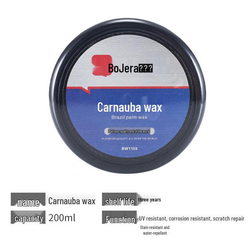 Carnauba Car Wax - Delays Aging, Repairs Scratches, Brightens Paint & Protects Color
