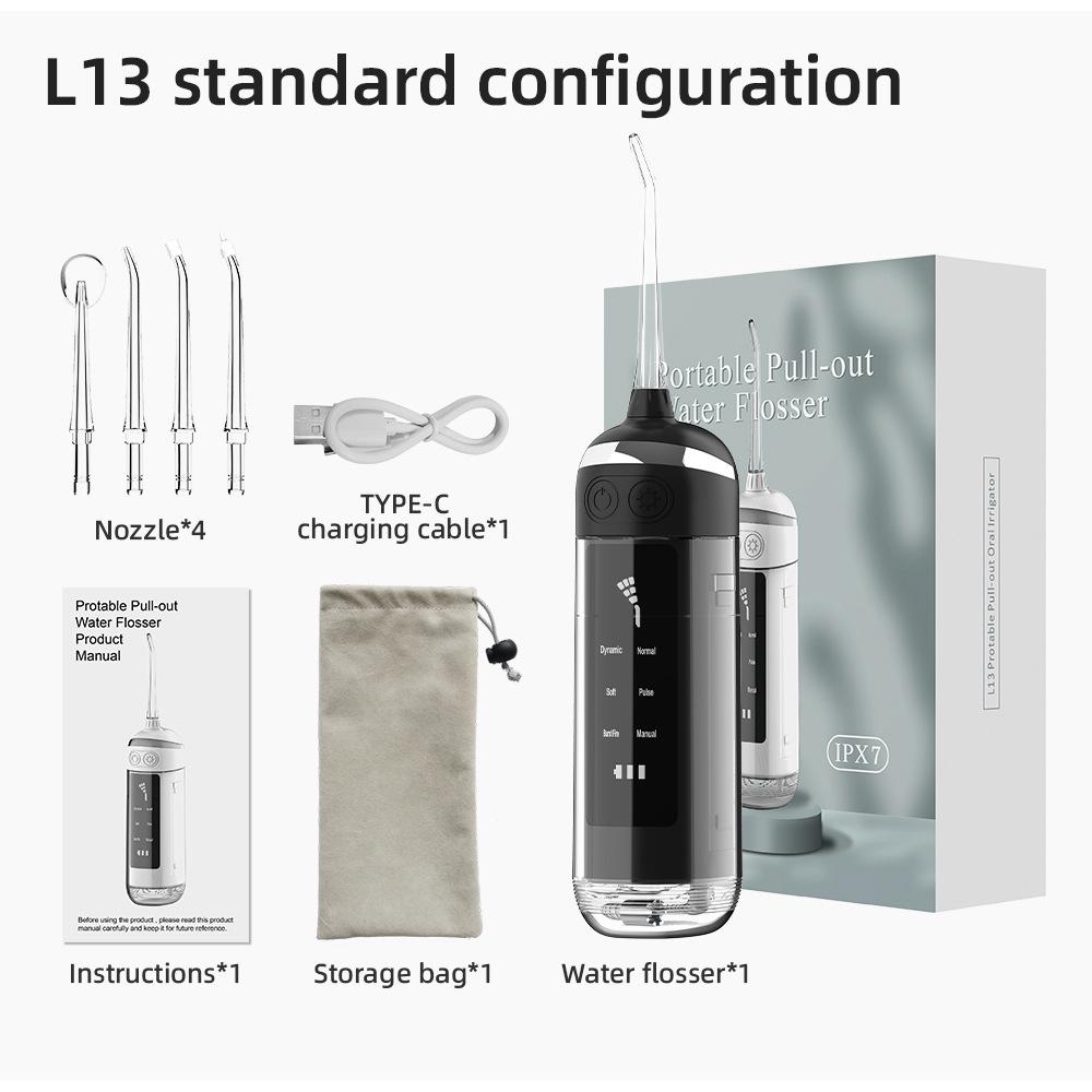 Portable USB Charging Electric Water Flosser for Oral Care and Teeth Cleaning