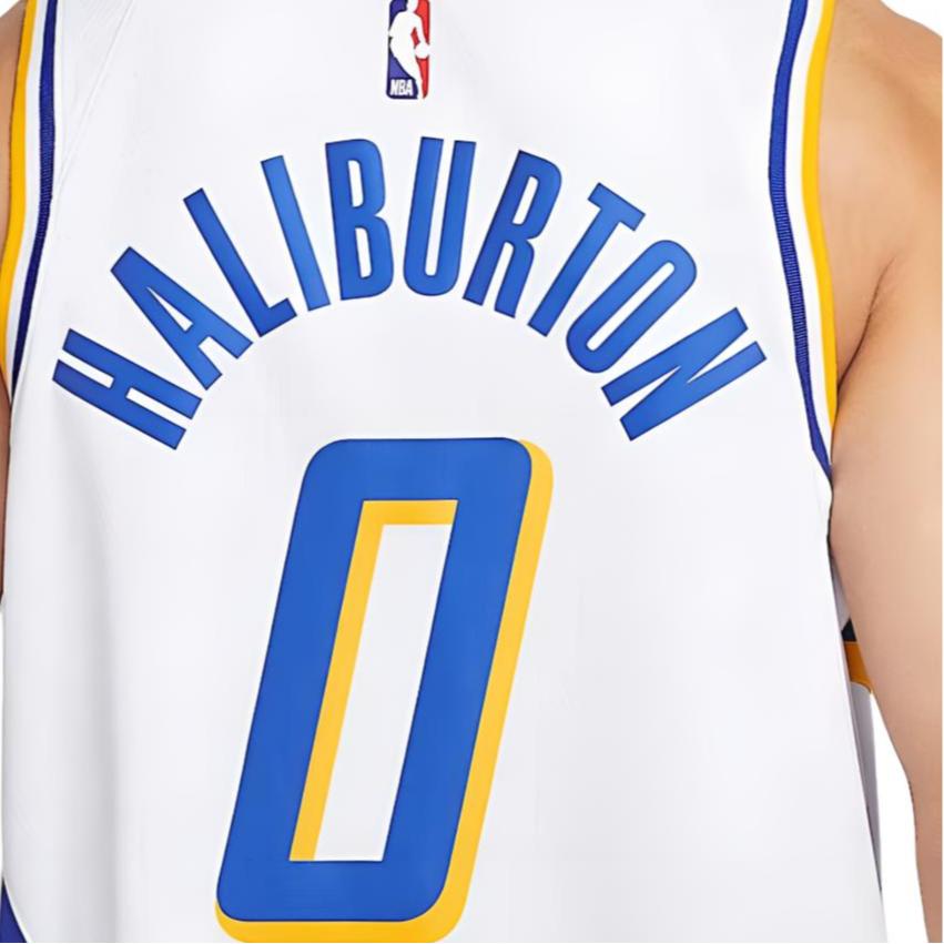 Nike NBA City Edition Indiana Pacers Tyrese Haliburton 0 Simple Comfortable Casual Stylish Basketball Jersey Men Jersey HM5983-100