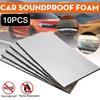 10pcs Car Insulation Cotton Automobile Heat Insulation Foam Deadening Hood Closed Universal Accessories Car Cotton Mat Cell O2F9