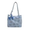 Spacious Canvas Tote Bag For Women 2024 Fashionable And Trendy Street Style Handbag