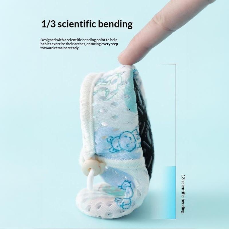 Scarpe Primi Passi Antiscivolo Traspiranti per Bambini Suola Morbida Rete per Imparare a Camminare Scarpe da Passeggio per Bambini Piedi Nudi Asciugatura Rapida Antiscivolo