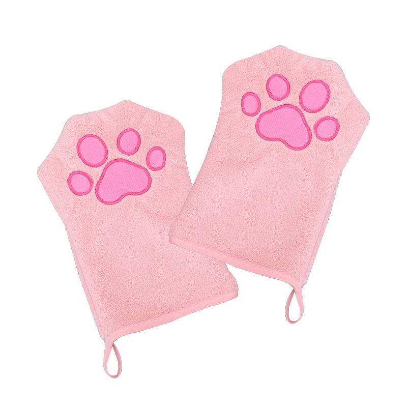 Pet Towels, Gloves, Dog-specific Quick-drying Absorbent Cleaning Towels, Cat Bath Towels, Pet Supplies