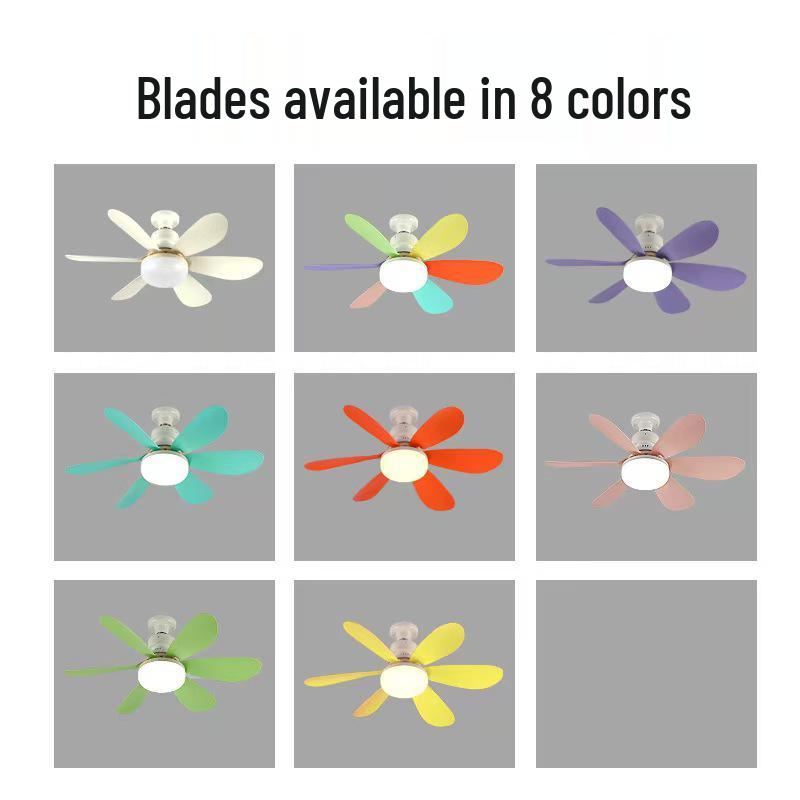 E27 Schraubmontage Leise Deckenventilatorleuchte für Zuhause & Restaurant