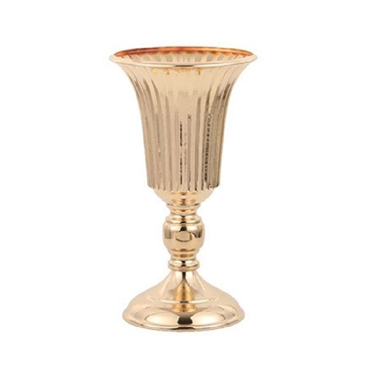 Золотой Металлический Держатель для Цветов Ваза Свадебная Вечеринка Дорожный Указатель Украшение для Обеденного Стола Домашний Декор M