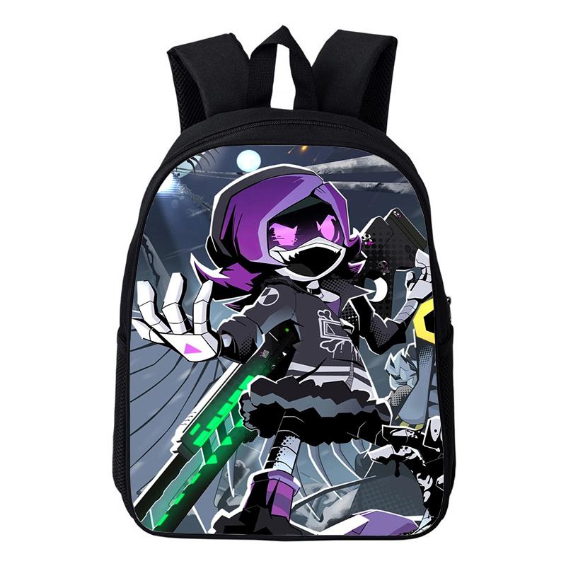 Murder Drones Uzi and N Backpacks Toddler Kindergarten Bags Boys Girls School Bags Funny Cartoon Kids Waterproof Bookbag Mochlia