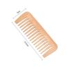 Portable Bamboo Comb for Hotel & Home - Perfect for Girls, Travel & Custom Use