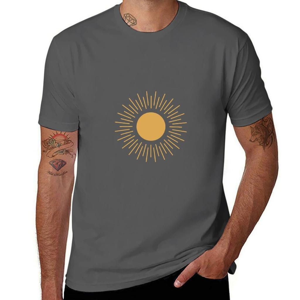 Boho Sun Tshirt Plus Size Solid Color Tshirt