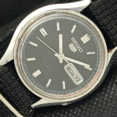 CEAS SEIKO 5 AUTO 6309A JAPONIA ORIGINAL BĂRBAȚI 608i-a316916-9