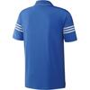 Adidas Ultimate365 Blocked Striped Comfortable Soft Skin-Friendly Short Sleeve Polo Shirt Men Polo Shirts Bright-Blue FQ5869