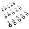 YFFSFDC Top Guide Set of 15 Rod Guide Sterence Fishing
