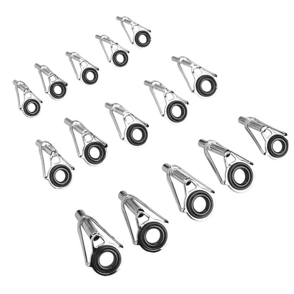 YFFSFDC Top Guide Set of 15 Rod Guide Sterence Fishing