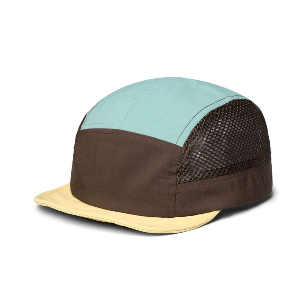 UV Protection Sun Visor Cap Quick Drying Color Splicing Hat Mesh Baseball Cap  Outdoor Camping