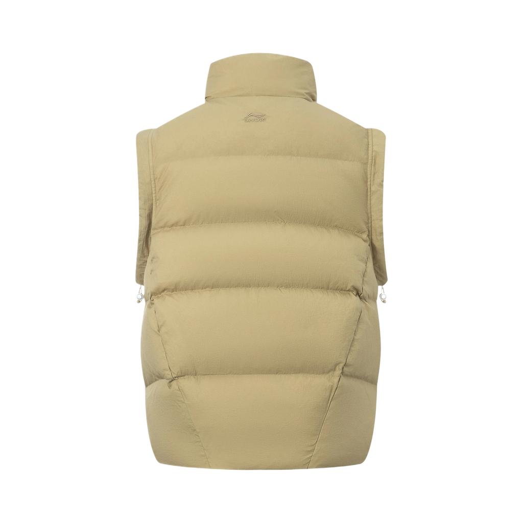 Li-Ning Stand Collar Sleeveless Zipper Down Vest Women Vest AMRV064-3