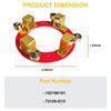Superior-102186101 73120-G15 Golf Cart ADC Motor Kohlebürstenhalterung Für EZGO Electric TXT 640 835 Club Car 48V 3,3PS Motor