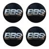 4 Pezzi 56mm 60mm 65mm 70mm 80mm Logo BBS Adesivi per Auto per Coprimozzi Ruota Auto Emblema Coprimozzo Cerchione Accessori Styling