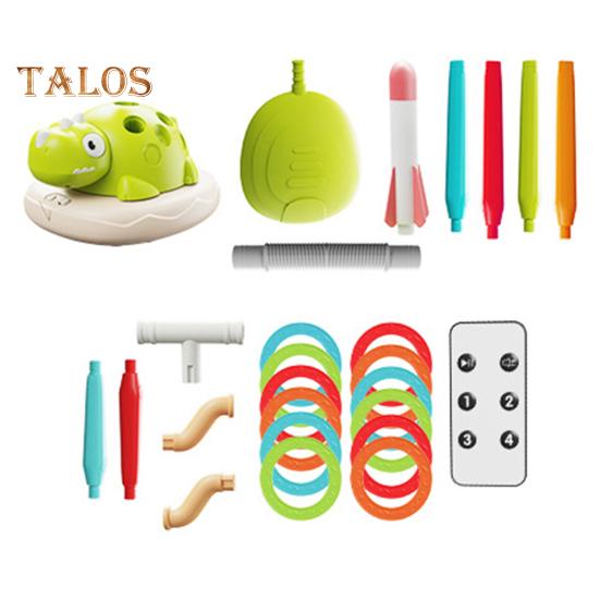 

3 в 1 музыкальная игрушка-прыгун, игра с метанием колец, топающая ракетница для детей, спортивная игрушка для занятий спортом в помещении и на открытом воздухе с дистанционным управлением для девочек и мальчиков в возрасте от 4 до 8 лет A