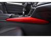 Honda Accord 18th Gen Red Interior Trim Kit: Gear Shift Frame, Armrest, Air Vent, Gear Knob, Steering Wheel.