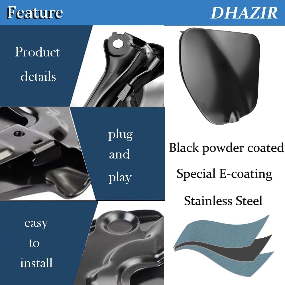 7730504904 Fuel Gas Tank Door For Toyota Tacoma 2005-2015 Fuel Filler Lid Fuel Filler Door Cap 77305-04904