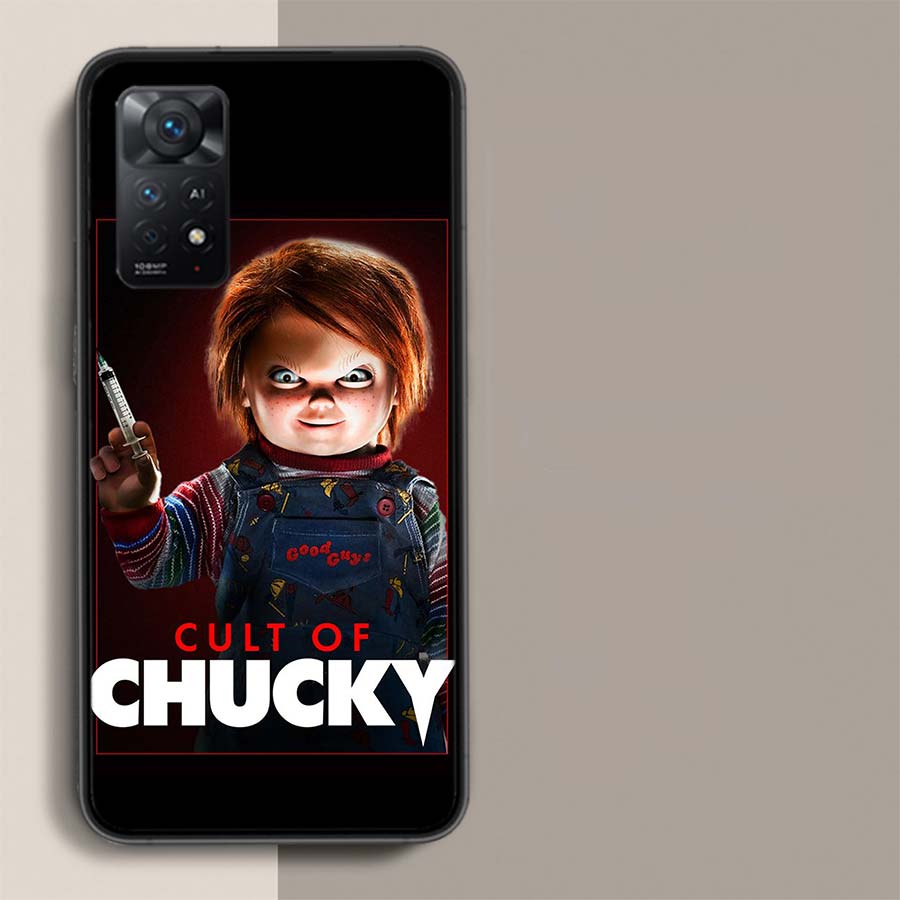 Chucky Doll Horror Movie Phone Case For Xiaomi Redmi Note 12 Pro Plus 5G 12S 11 11E 11T Pro 10 9 8 7 11S 10S 4G 9T 8T 9S Capa Co