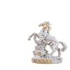 Creative Brass Horse And Monkey Cute Statue Key Chain Pendant Home Office Desktop Ornaments Funny Toys