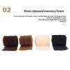 Incremental Hair Volume Sponge With U Shape Hair Clip Hair Pads Invisible Volume Styling Tool Seamless Soft Foam Padding Tool