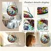 ABKP-Suncatcher (Mermaid Suncatcher) Glass Pendant Decoration