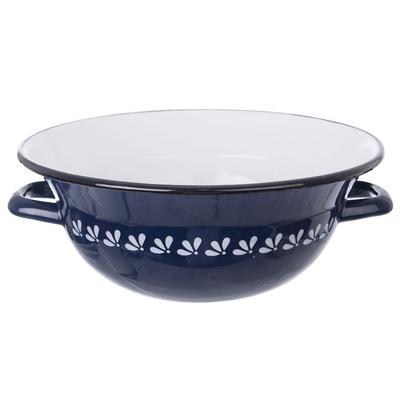 Retro smaltovaná ocelová kuchyňská mísa MODROBILA 26cm 2.5L ORION 113515