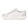 UGG Synthetic Leather Round Toe Lace-Up Thick Sole Low-Top Sneakers Kids sneakers White 1132723K-MGR