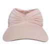 Sun Pleated Visor Hat  Empty Top Baseball Sun Cap Ladies Sun Hats with UV Protection Beach Sun Hats for Women