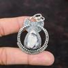 Porslinsjaspis Hänge Helt Nytt Ädelstenssmycke 925 Sterling Silver Hänge Unikt Smycke Handgjort Helande Sten Hänge Gåva För Kvinnor