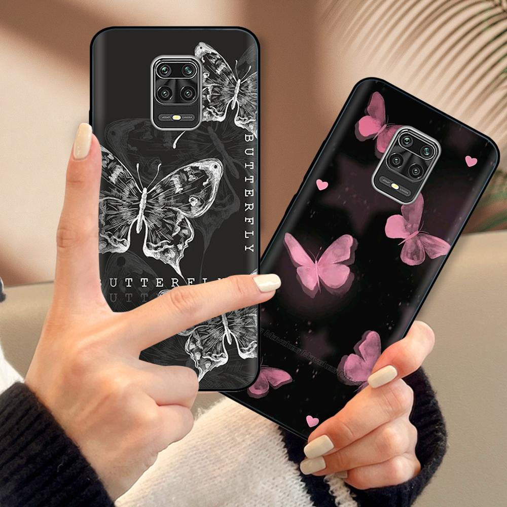 For Redmi Note 9 Pro Max Case NOTE 9S Cute Cartoon Cover Soft Silicone Phone Cases For Xiaomi Redmi Note 9 Pro Note9S Case Funda