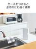 hooyomi Iwatani Materials Poly Bag Case Eye Wrap Case White Eye Wrap Dedicated Case Kitchen Pantry Width x Depth x Height cm Approx. 22.5 9.5 10.8