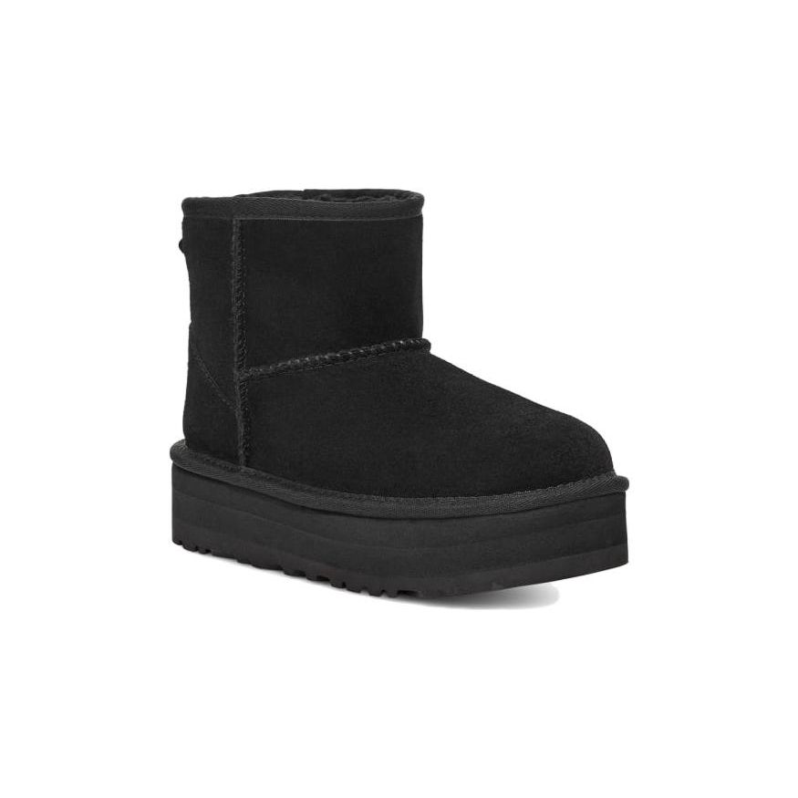 UGG Classic Mini Platform Boot Black (Kids) Kids Sneakers 1143700K-BLK