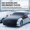 Xiaomi Thickened Car Windshield Snow Cover Frost Ice Shield Waterproof Windproof UV Sunshade for Sedan SUV Winter Auto Accessories