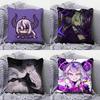 La Darknesss Cute VTuber Hololive Pillow Covers Home Sofa Cushion Covers and Aecorative Custom