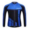 Lixada Men's Cycling Clothing Set Autumn Winter Long Sleeve Windproof Cycling Jersey Coat Jacket